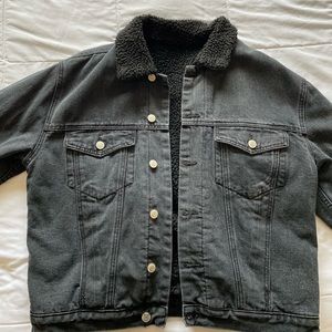 Brandy Melville black denim jacket